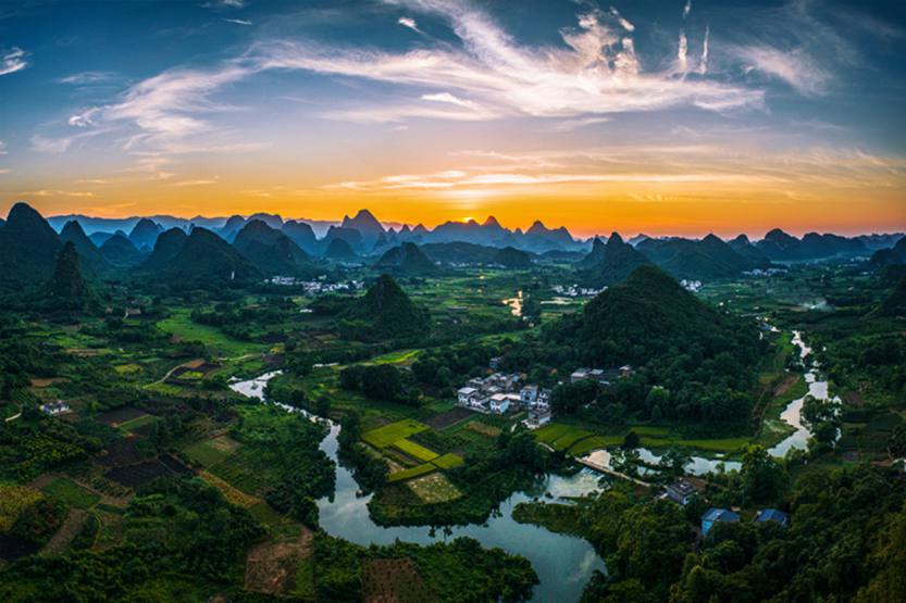 翠屏晚霞1